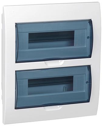 Корпус ЩРВ-П-24 Krepta 3 IP41 встраив. пластик. бел. IEK