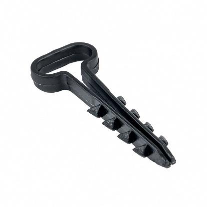 Дюбель-хомут ДХП 10-5 черн. (уп.100шт) Fortisflex