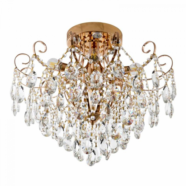 Потолочная люстра MODELUX ML.1701.6 GD золото, 6*Е14, 570*450мм