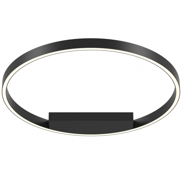 Потолочный светодиодный светильник Maytoni Rim MOD058CL-L35B4K черный LED 35W 4000K