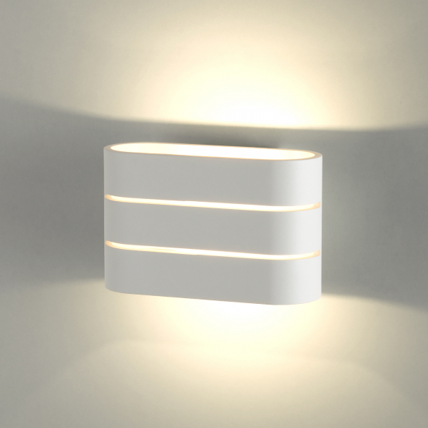 Настенный светодиодный светильник Light Line MRL LED 1248 белый 7Вт 4200К 500Lm IP20 93*160*101мм