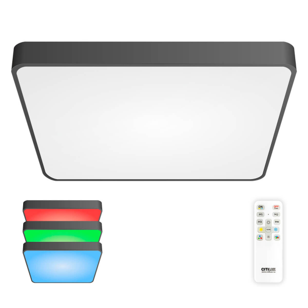 Потолочный светильник Citilux Купер CL724K105G1 LED 105W 3000-5500K 8400lm 600*600*55мм