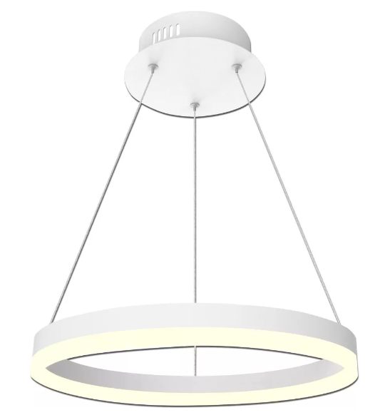 Подвесной светодиодный светильник Kink Light Тор-Эко d40 h100 LED 20W 4000K белый