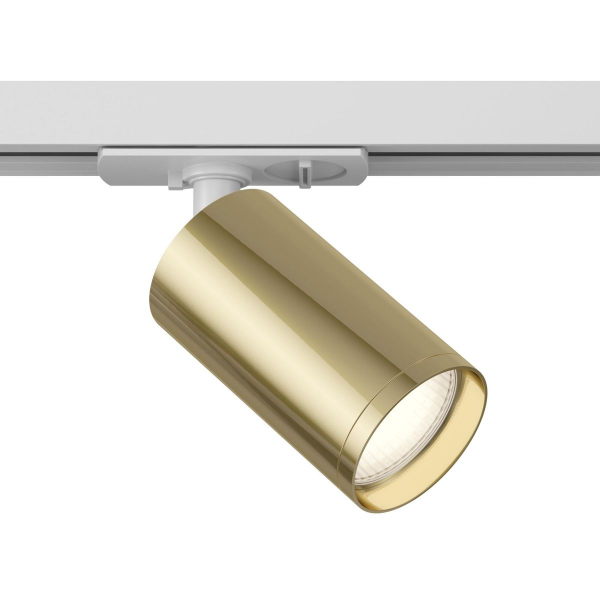 Трековый светильник Maytoni Technical Focus S TR020-1-GU10-WG (TR020-01W+TRA020-01G)