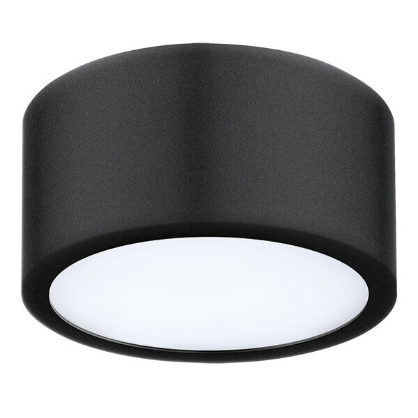 Светильник ZOLLA CYL LED-RD 10W 780LM 4000K IP44 черный (в комплекте)