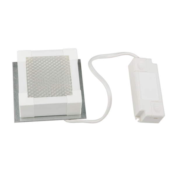 Встраиваемый светодиодный светильник Uniel ULP-1010 7W/4000K Ip40 Grilyato White