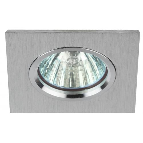 Светильник KL57 SL ЭРА литой "алюминевый " MR16,12V/220V, 50W серебро