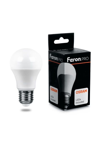 Лампа светодиодная Feron.PRO LB-1011 Груша E27 11W 6400K OSRAM LED