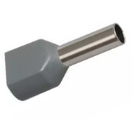 Наконечник-гильза НГИ2 GNGI-E2-2x4-12 Серый, 100 штук General