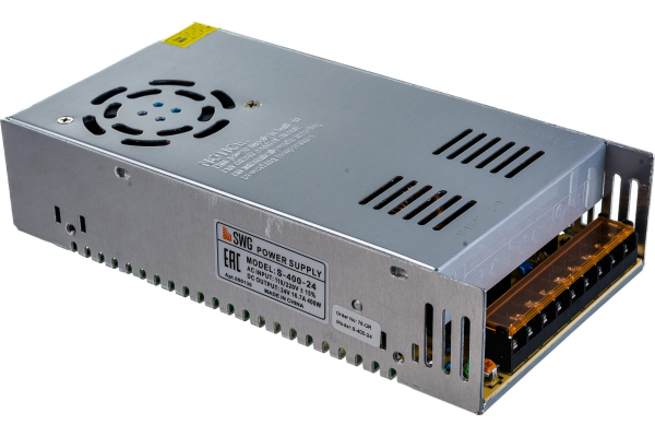 Блоки питания сетка 400W,  24V S-400-24