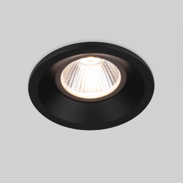 Встраиваемый точечный светодиодный светильник Elektrostandard 25024/LED 7W 4200K BK черный