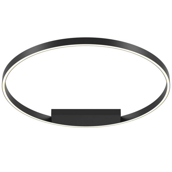 Потолочный светодиодный светильник Maytoni Rim MOD058CL-L50B4K черный LED 50W 4000K