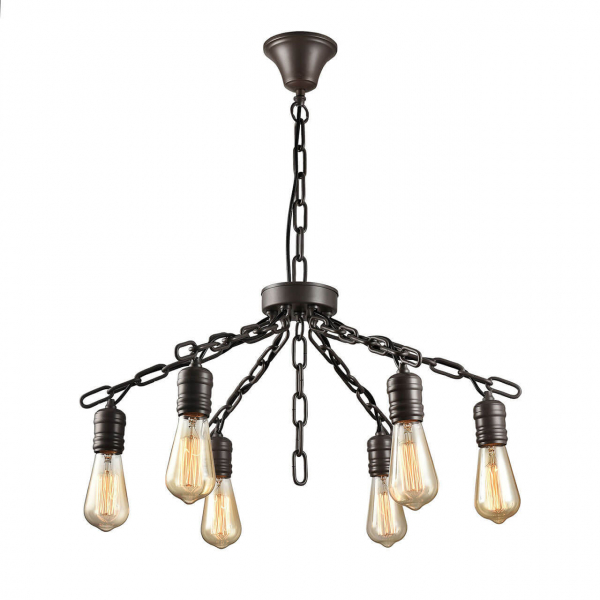 Подвесная люстра Toplight Kristen TL1181H-06BK 6*E27