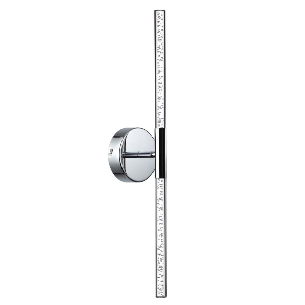 Бра Odeon Light Sparky 4370/10WL 10W 315Лм 3000K хром полированный/акрил с пузырьками