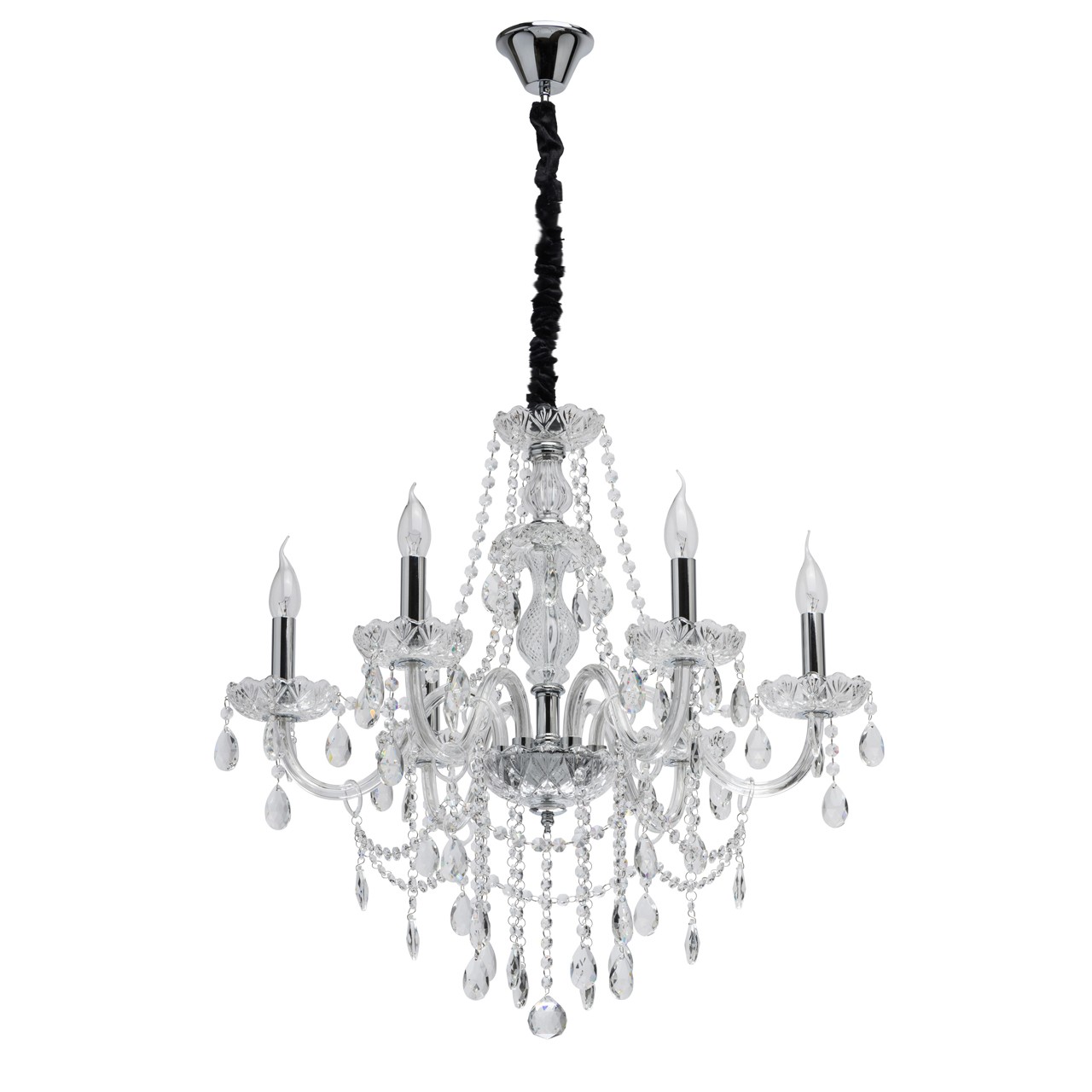 Подвесная люстра MW-Light Адель 6*E14 D690 H1000/2100мм