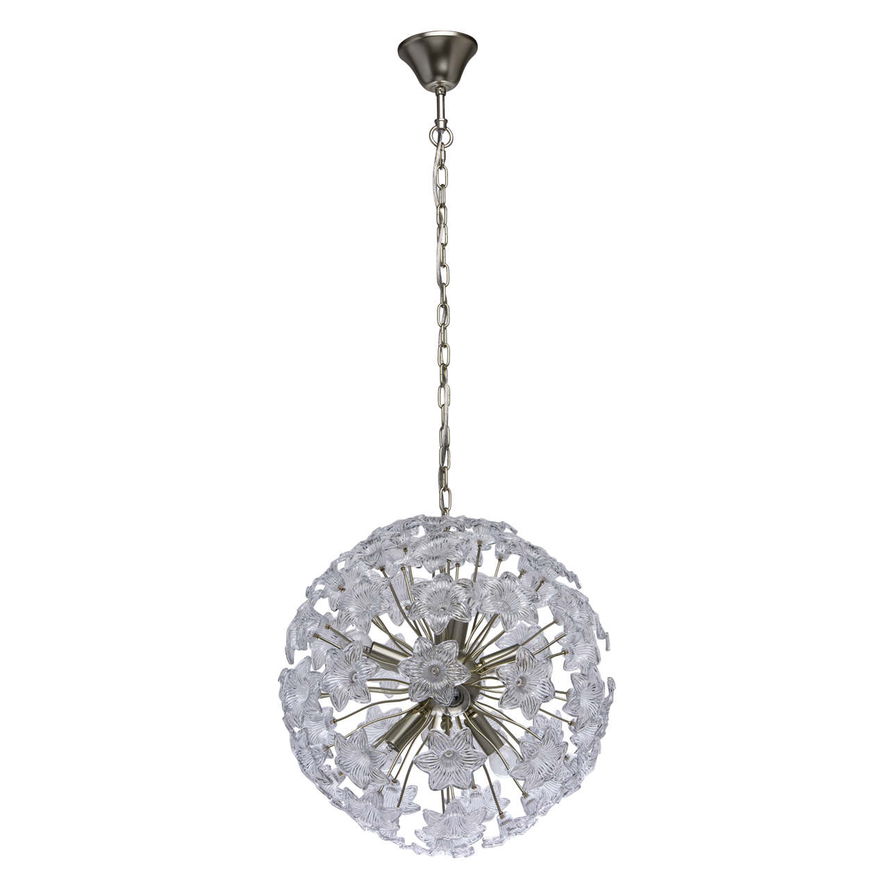Подвесная люстра MW-Light Виола 8*E14 D480 H600/1200мм