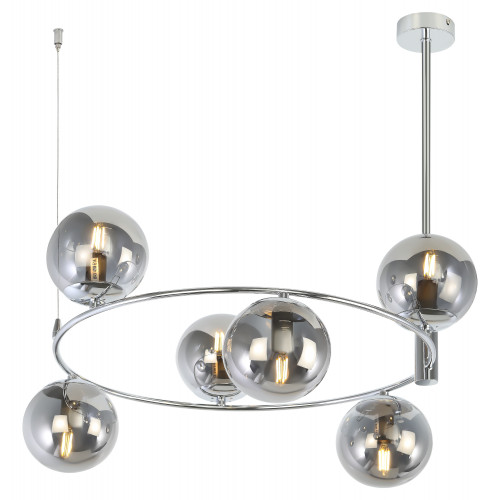 Люстра Rivoli Pauline 3104-306 6*Е14 модерн