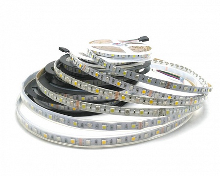 Лента светодиодная GLS-5050-60-14.4Вт/м-12В-IP20-RGB+6500К General