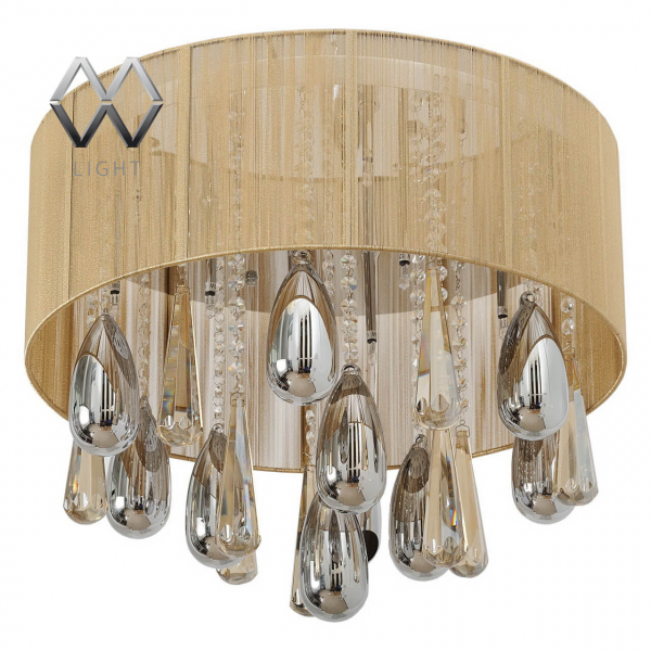 Потолочная люстра MW-Light Жаклин 9*G4 в комплекте D530 H460мм