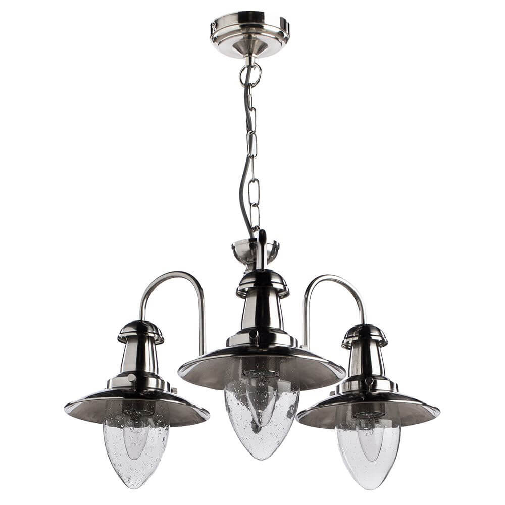 Подвесная люстра Arte Lamp Fisherman A5518LM-3SS 3*E27