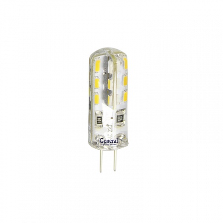 Лампа General GLDEN-G4-3Вт-S-220В-6500K силикон