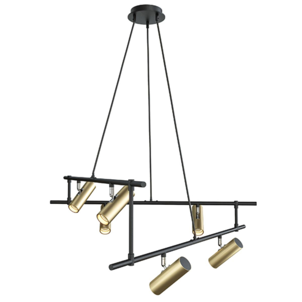 Подвесная люстра Maytoni Technical Rami MOD128PL-06GB 6*GU10