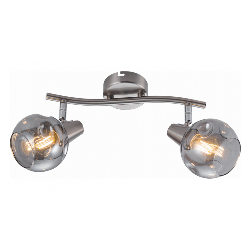 Спот Rivoli Nioba W2 7030-702 Сатин никель 2хE14 40W