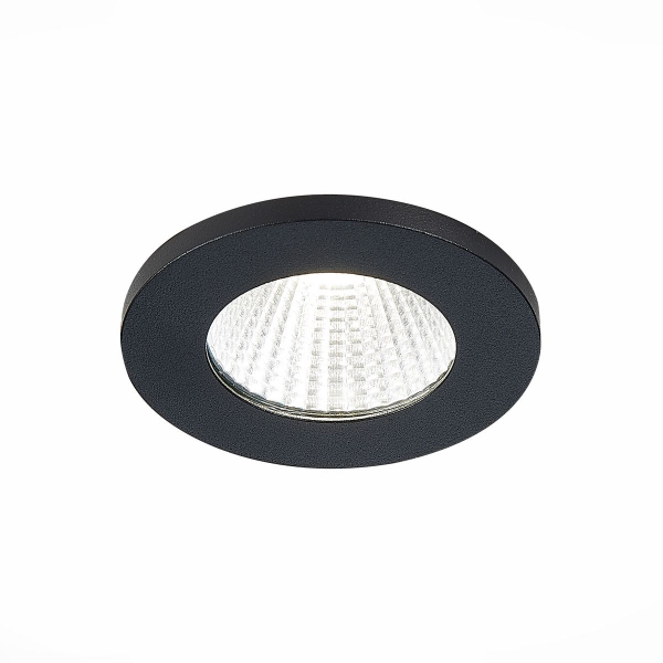 Светильник встроенный Черный LED 1х10W 4000К 900Lm Ra>90 38o IP20 D80хH60 170-240V
