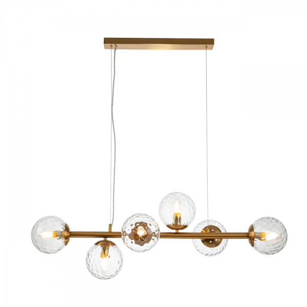 Светильник подвесной INDIGO 11008/6P Brass 6*E14 V000122