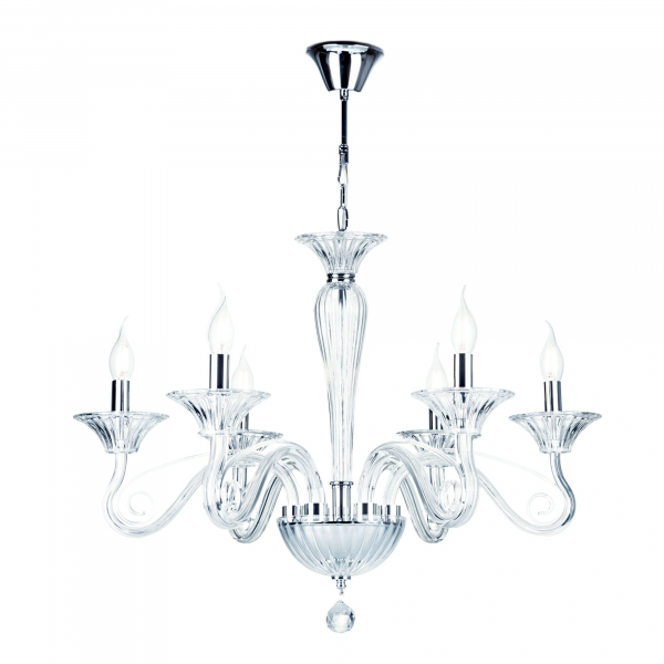 Подвесная люстра Maytoni Acqua DIA010PL-06TR D720 H510/1610 6*E14 хром