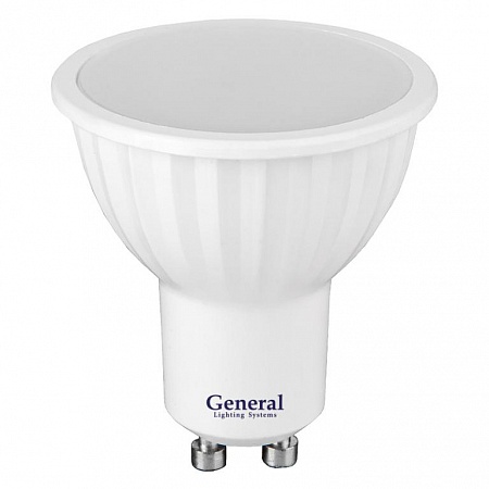 Лампа General GLDEN-MR16-10Вт-230В-GU10-6500К