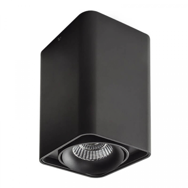 Потолочный светильник Lightstar Monocco 212537 НР16 квадрат черный