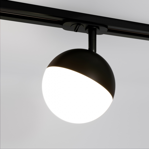 Трековый светильник Elektrostandard Glob GX53 черный MRL 1015 120*120*180мм