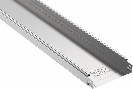 Лоток листовой неперфорированный 300х50 L3000 сталь 0.8мм IEK