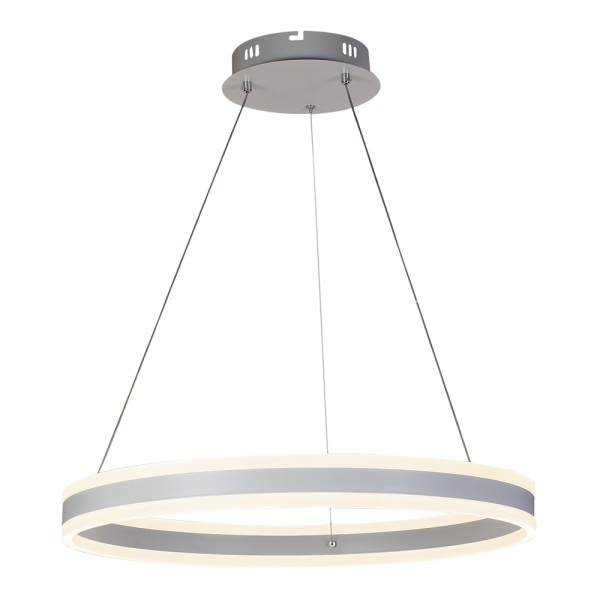 Подвесная светодиодная люстра ProfitLight 6036/1 WHT 136W 3000-6000K 9500lm пульт