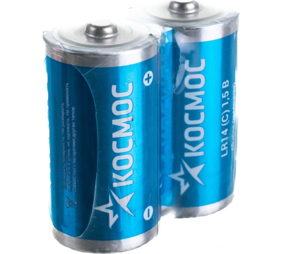 Элемент питания LR14 (C) 1.5V Alkaline 2S в шринке, Космос цена за 1 шт