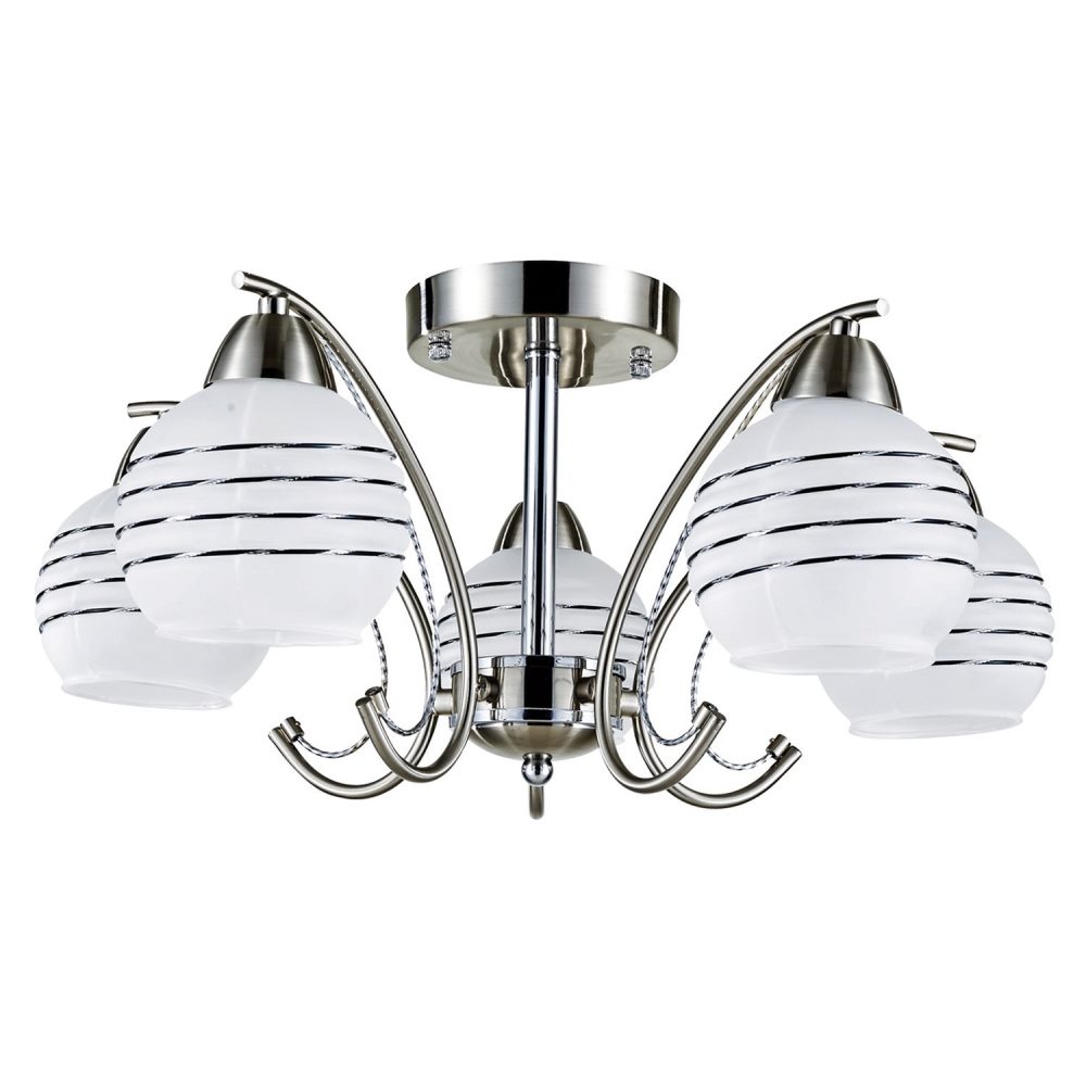 Светильник потолочный Luminarte Fra-CL60E14*5CH 5*E14