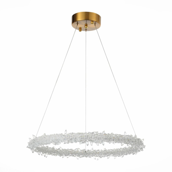 Люстра подвесная золотистый/прозрачный LED 1х58W 3000-6500К ST Luce SL6105.203.01
