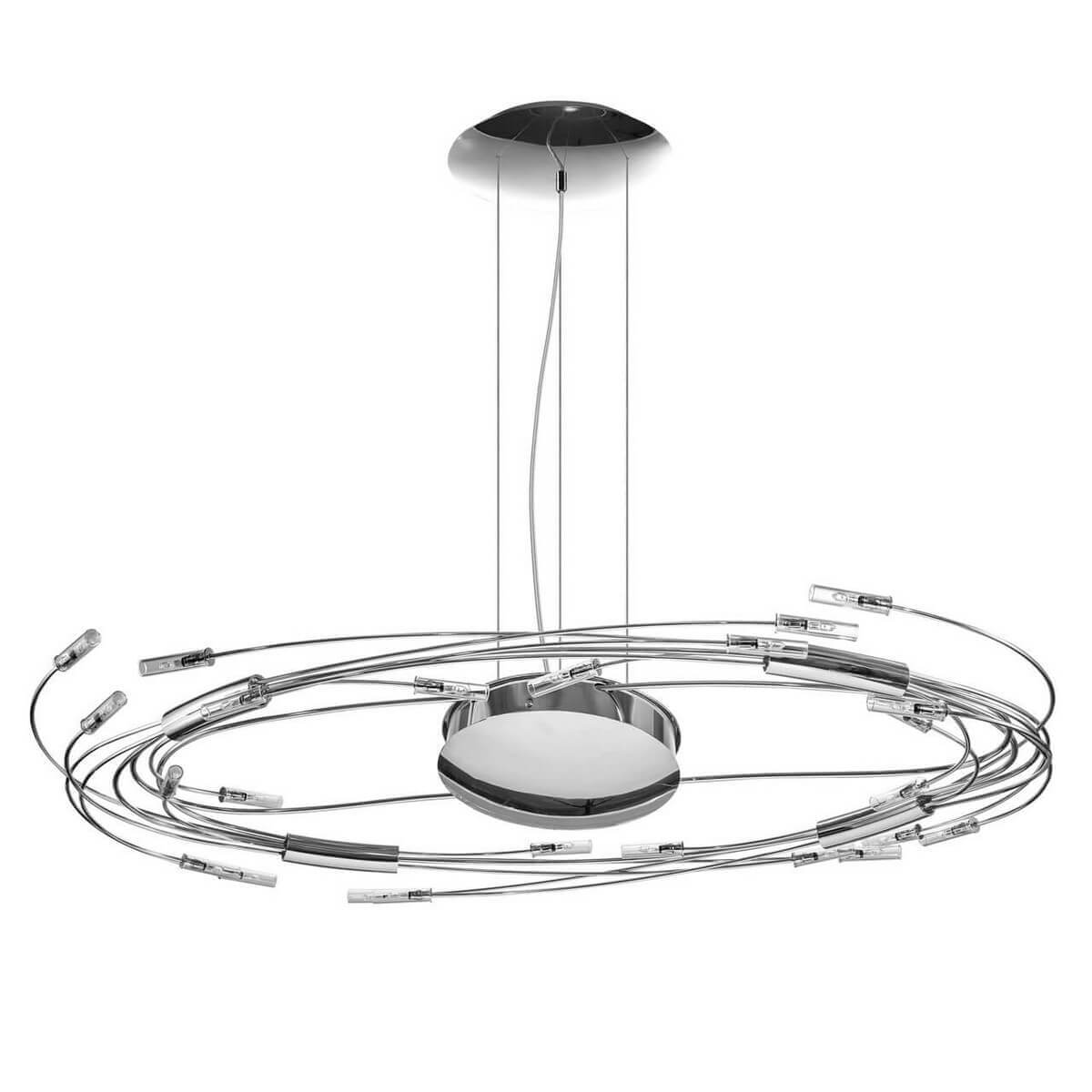 Подвесной светильник Lightstar Ovale 24*G4 Хром (в комплекте)