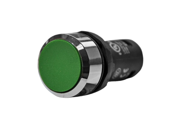 Кнопка CP1-30G-10 зеленая без фиксации 1HО ABB