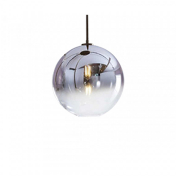 Подвесной светильник Kink Light Восход 07565-20,16 E27 D200 H2000мм прозрачный/хром