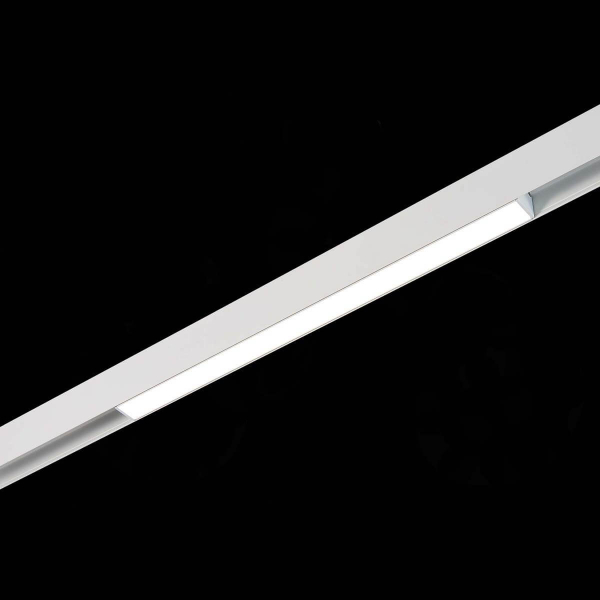 Магнитный трековый светильник белый LED 1х12W 4000K 780Lm Ra>90 120 IP20 L406хW22хH44 ST360.546.12