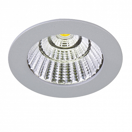 Встраиваемый светильник Lightstar Soffi 11 212419 LED 7W 630LM 40G 3000K серый