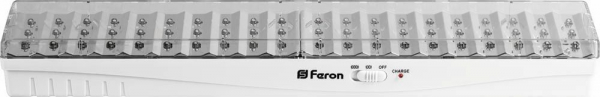Светильник аккумуляторный Feron, 60 LED DC белый EL19 403*67*46мм