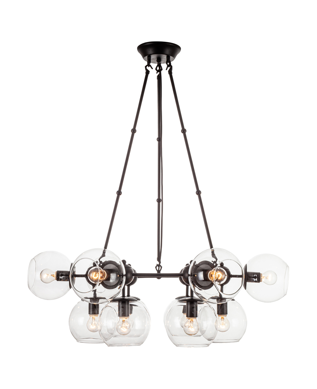 Подвесная люстра Escada Turn 589/12 12*E14 Black