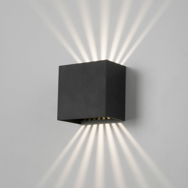 Светильник садово-парковый со светодиодами черный Elektrostandard Sole 35149/D 5W 4000K