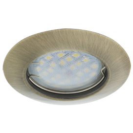 Светильник выпуклый черненая бронза 30х80 Light Ecola MR16 GU5.3 DL92